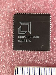 AM85C80-8JC ENHANCED SERIAL COMMUNICATION CONTROLLER 68 PIN PLCC AMD (LOT OF 1)