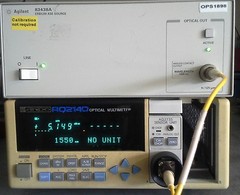 Ando AQ2140 Optical Multimeter WORKS GREAT!