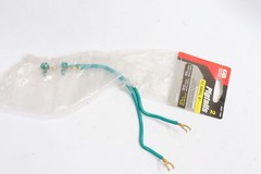 (2-Pk) Gardner Bender Stranded Grounding Pigtail 12 AWG 8″ GGP-1502