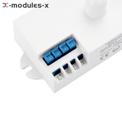 DC12-24V AC110-240V 5.8GHz Microwave Radar Sensor Body Motion HF Detector Switch