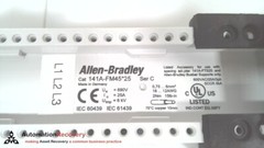 ALLEN BRADLEY 141A-FM45SS25 SERIES C, MOUNTING SYSTEM BUSBAR ADAPTER #328398