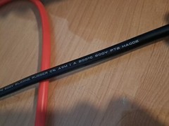 Pair 4 AWG Heat Resistant Wire 200°C 600V Silicone Rubber 2′ Ft High Flexibility