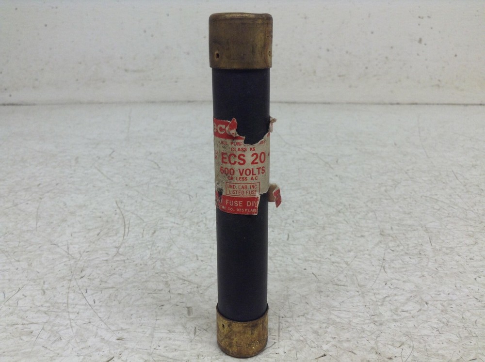 Econ Reliance Brush ECS-20 20 Amp Fuse ECS20 (TSC)