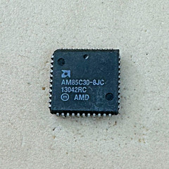 AM85C30-8JC PLCC44 Advanced Serial Communications Controller 44 pin plcc