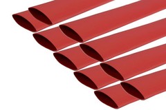 10 Lot TEMCo 3/4″ Marine Heat Shrink Tube 3:1 Adhesive Glue Lined 4 ft RED