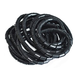 Spiral Wrap Cable Binding Tidy Leads on TV / PC / Home Cinema / CCTV Wires Hide