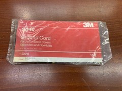 3M 3040 15ft Static Control Table Mats and Floor Mats Ground Cord