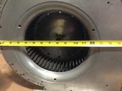 LAU 0537740118P 115 VAC Blower Squirrel Cage Unit W+H DD10-8A .62 CW CV (TSC)
