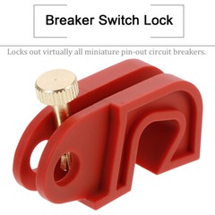 Single Pole Breaker Lock kit Electrical Breaker Clamp Lock Out Breaker Lock