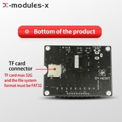 DC9-24V 60W Voice Broadcast Module one-on-one MP3 Prompt Trigger Board