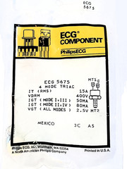 NTE5675 “Original” NTE TRIAC STUD Mount 1 pc