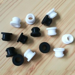 10X Silicone Rubber Cable Grommet Snap-in Firewall Hole Electrical Wiring Gasket