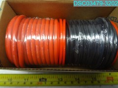 BNTECHGO 12 Gauge Silicone wire spool red and black each 25ft Flexible 12 AWG