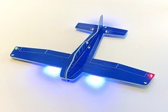 2 Piece Circuit Board Soldering Practice Kit – Airplane