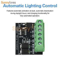 DC 6-45V Solar Controller Street Light Control Board LED Auto Solar Light Driver