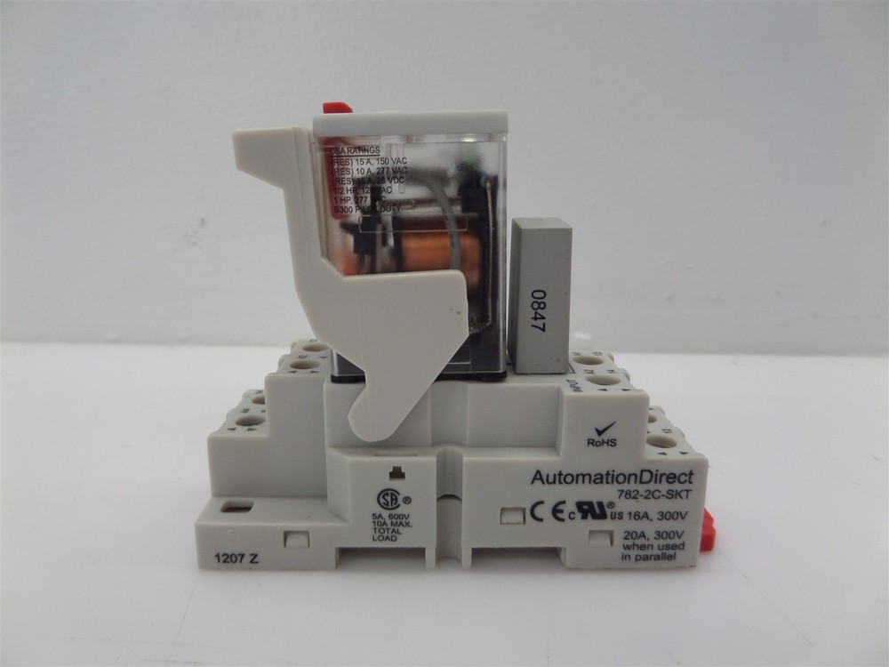 Automation Direct 782-2C-SKT Relay Socket