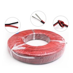 Twin 2-Core PVC Car Audio Cable 16~28 AWG Tinned Copper Stranded Electrical Wire