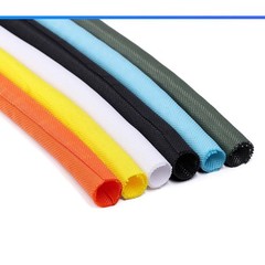 Split Braided Sleeving Tube Cable Wire Sheath Flame Retardant Insulation 5-60 mm