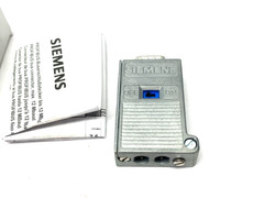 Siemens 6GK1500-0EA02 PROFIBUS Bus Connector with Axial Cable Outlet