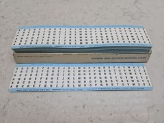 Bulk Mixed Lot of Wire Markers Numbers And Letters Nos See Pictures For Details