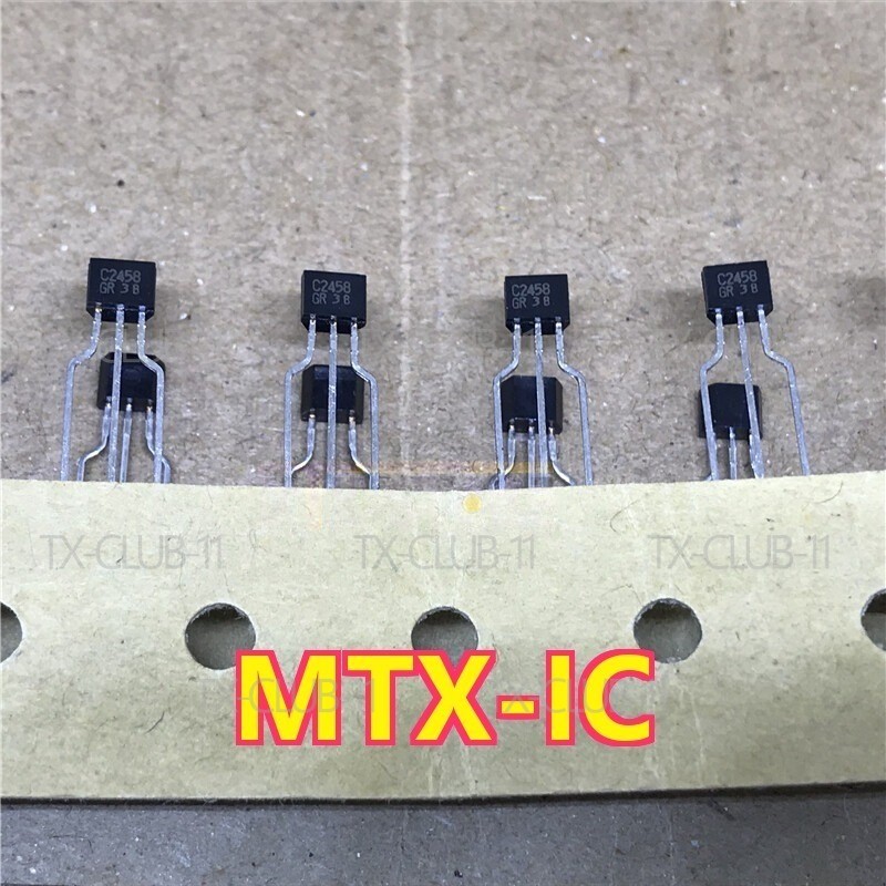 MTX-IC 50X 2SC2458-GR 2SC2458 C2458-GR transistor TO-92 Brand New Fast Delivery