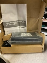 NEW IN BOX BOSCH NPD-6001A HIGH PoE MIDSPAN 60W SINGLE PORT AC IN