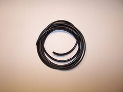 5/16″ black PVC thin wall tube for wire, harness wiring loom cover wire