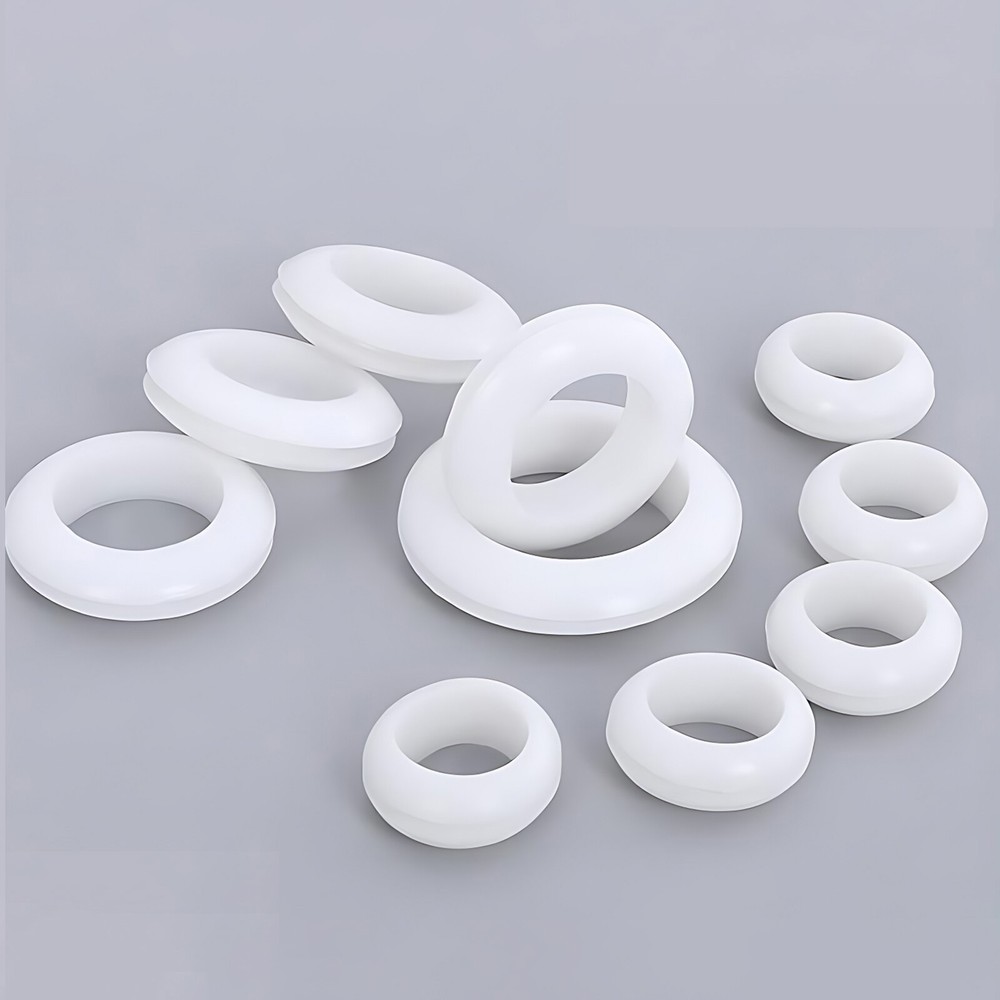 Black /White 3 4 5 6 7 8 to 60mm PVC Rubber Blanking Closed Wiring Open Grommets