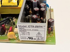 Skynet Electronic CTX-Z07H Triple Output Power Supply – 5.3V 24V 12.5V – WORKING