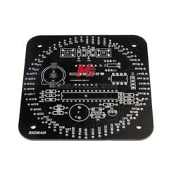 DIY Rotating LED Electronic Digital Clock Kit Learning Board DC5V DS1302 + Shell