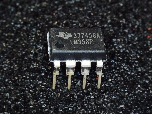10PCS LM358P TI IC OPAMP GP 2 CIRCUIT 8DIP