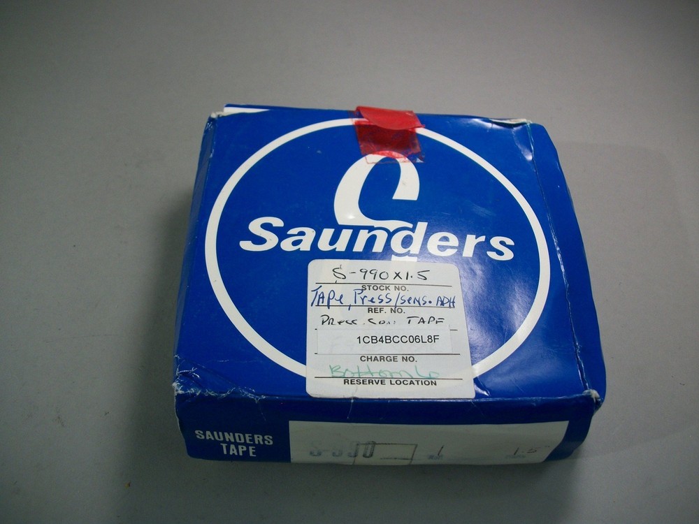 Saunders Polyolefin S-990 Pressure Sensitive Tape 1.5″ – New