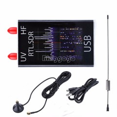 New 100KHz-1.7GHz Full Band UV RF RTL-SDR USB Tuner Receiver R820T Radio