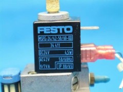 Festo 7958 MFH-3-1/8 S Solenoid Valve w/ MSFG-24/42-50/60