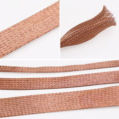 Width 2mm Shielded Copper Braided Expandable Sleeve Cable Wire Sheath Mesh Loom