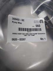 2 AMAT 0620-02267 Cable Assy EXT EMO IQDP Pump Edwards TIM-TO-PMP,NEW SHIELD BAG