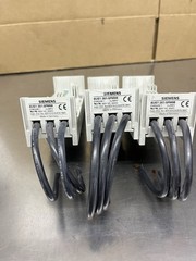 Lot Of 3 Siemens 8US1 261-5FM08 Busbar Adapter 3 Pole Made In Germany