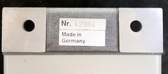 CARL ZEISS JENA axle evaluation unit measuring axle model ZE 10A unused