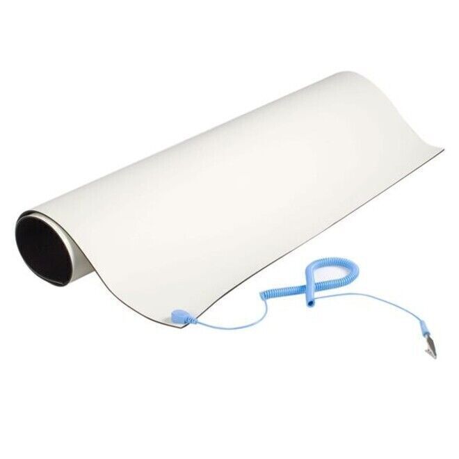 StarTech M3013 24×27.5in Beige Anti-Static Mat Pad Grounding Polyvinyl Chloride