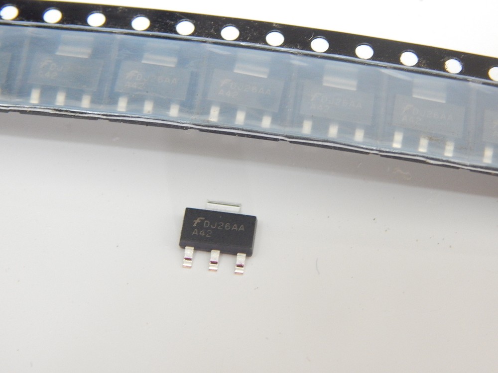 FAIRCHILD PZTA42 BJT NPN 300V 0.5A – YOU GET 10 PIECES USA SELLER FAST SHIPPING