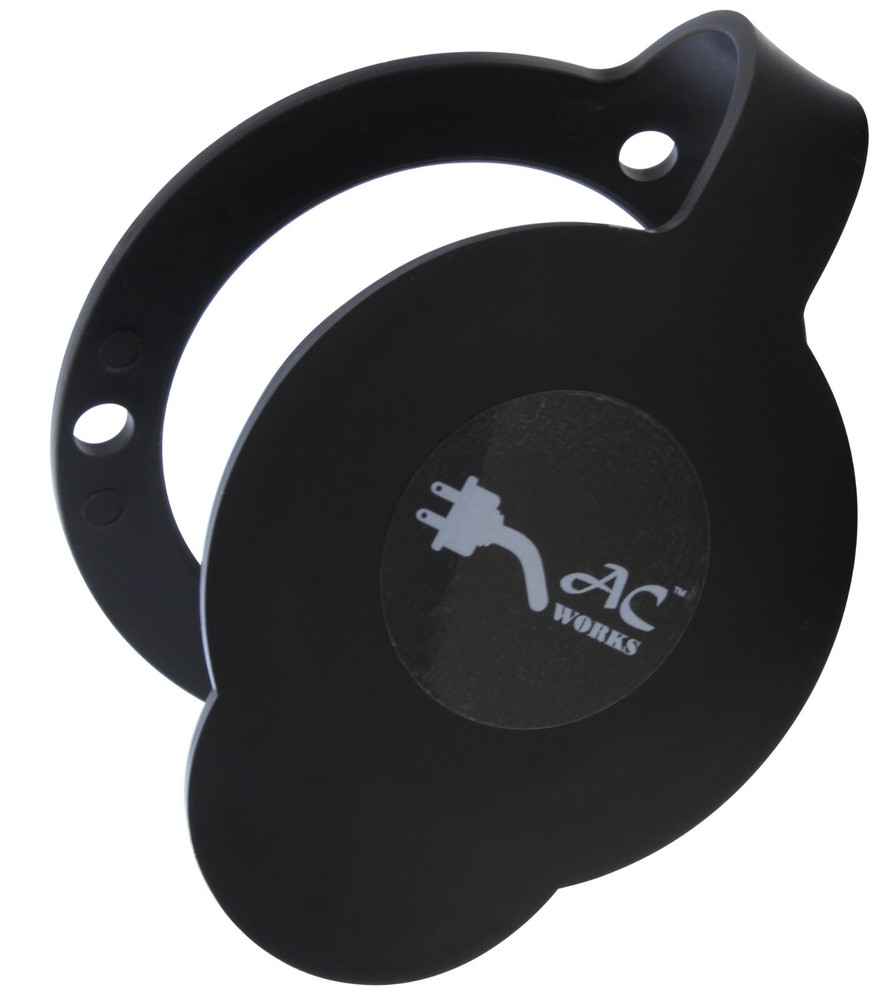 3-Prong Locking Inlet Front Cover by AC WORKS®