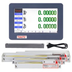 TOAUTO 2Axis /3 Axis Digital Readout 7” LCD Touch Screen 5UM Glass Linear Scale
