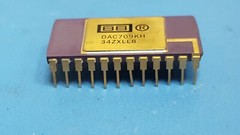 IC Microprocessor-Compatible 16-BIT DAC, BURR-BROWN, DAC709KH, (ONE)