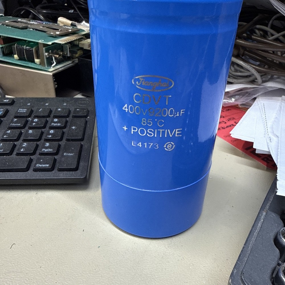 Jianghai CDV 9200uF 400V DC Aluminum Electrolytic Capacitor Screw Terminal