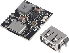 5pcs High-precision 5V2A charge-discharge battery module Type-C 3.7-4.2v LiPo