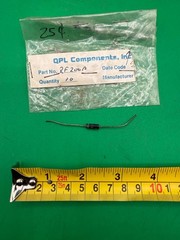 Lot of Vintage Electronic Components Resistors Diodes LEDs Airco RE