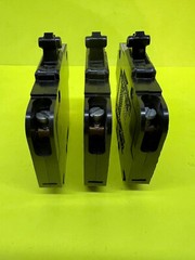 Federal Pacific 15 Amp Single Pole Lot of 3 Circuit Breakers Free Shipping