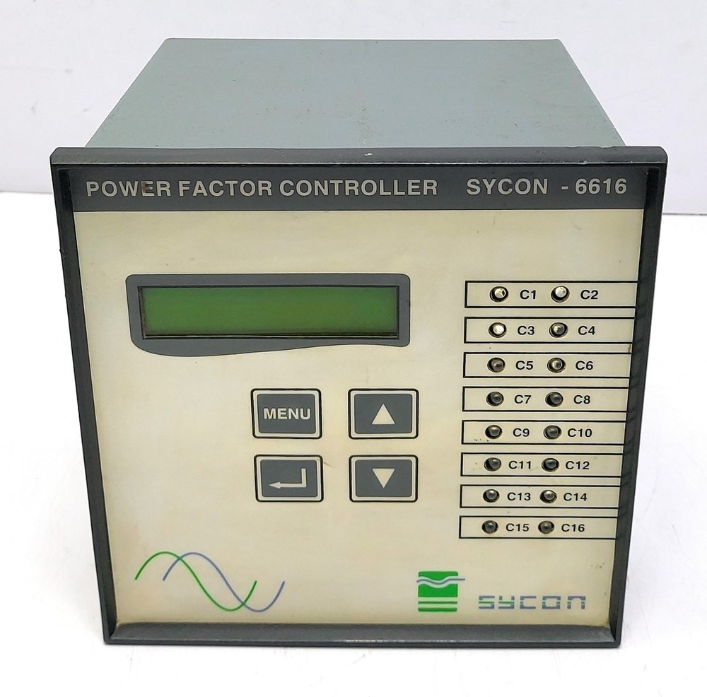 SYCON 6616 Automatic Power Factor Controller SYSTEMS & CONTROLS