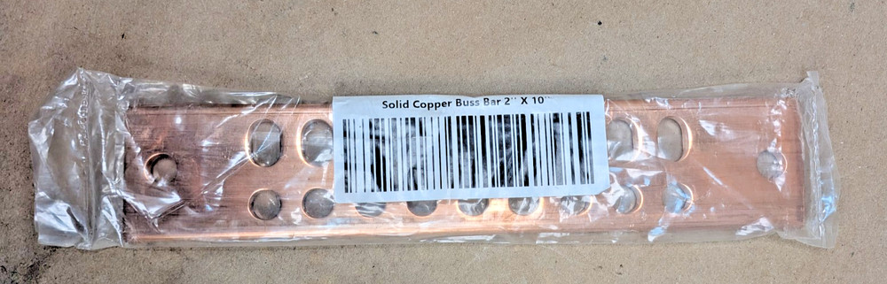 🤠 NEW LAUNCH3 SOLID COPPER BUSS BAR 2″X10″ L3-GBU14210
