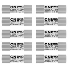 10 PCS gPV Solar PV Fuse Link 30A 1000V DC 10x38mm 33kA Combiner Box Amp
